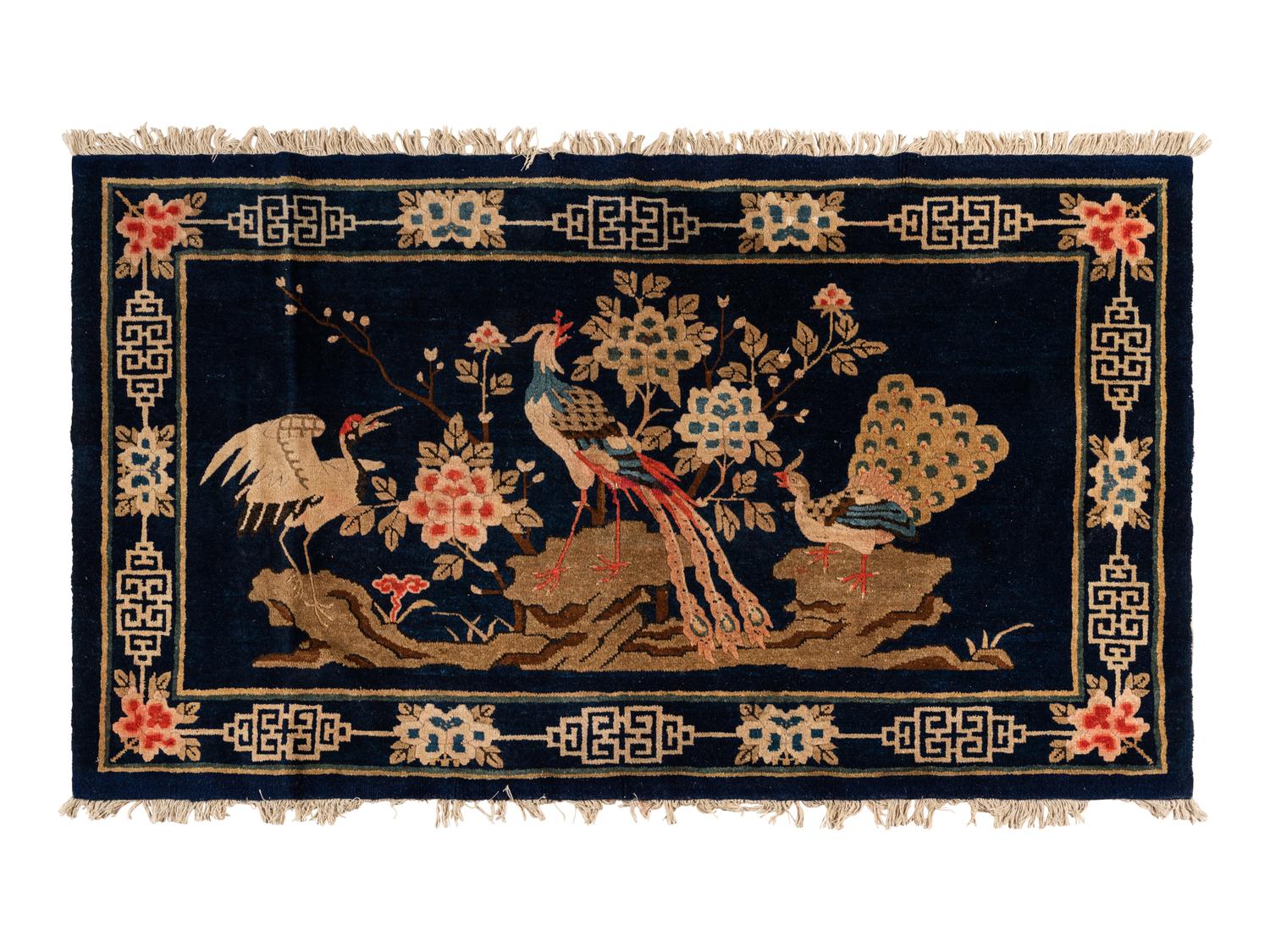 Two Chinese Wool Rugs