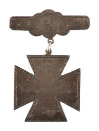 [CIVIL WAR]. Company H, 2nd Maine Infantry badge presented by General John H. Martindale for gallantry at the Battle of Bull Run and Siege of Yorktown.