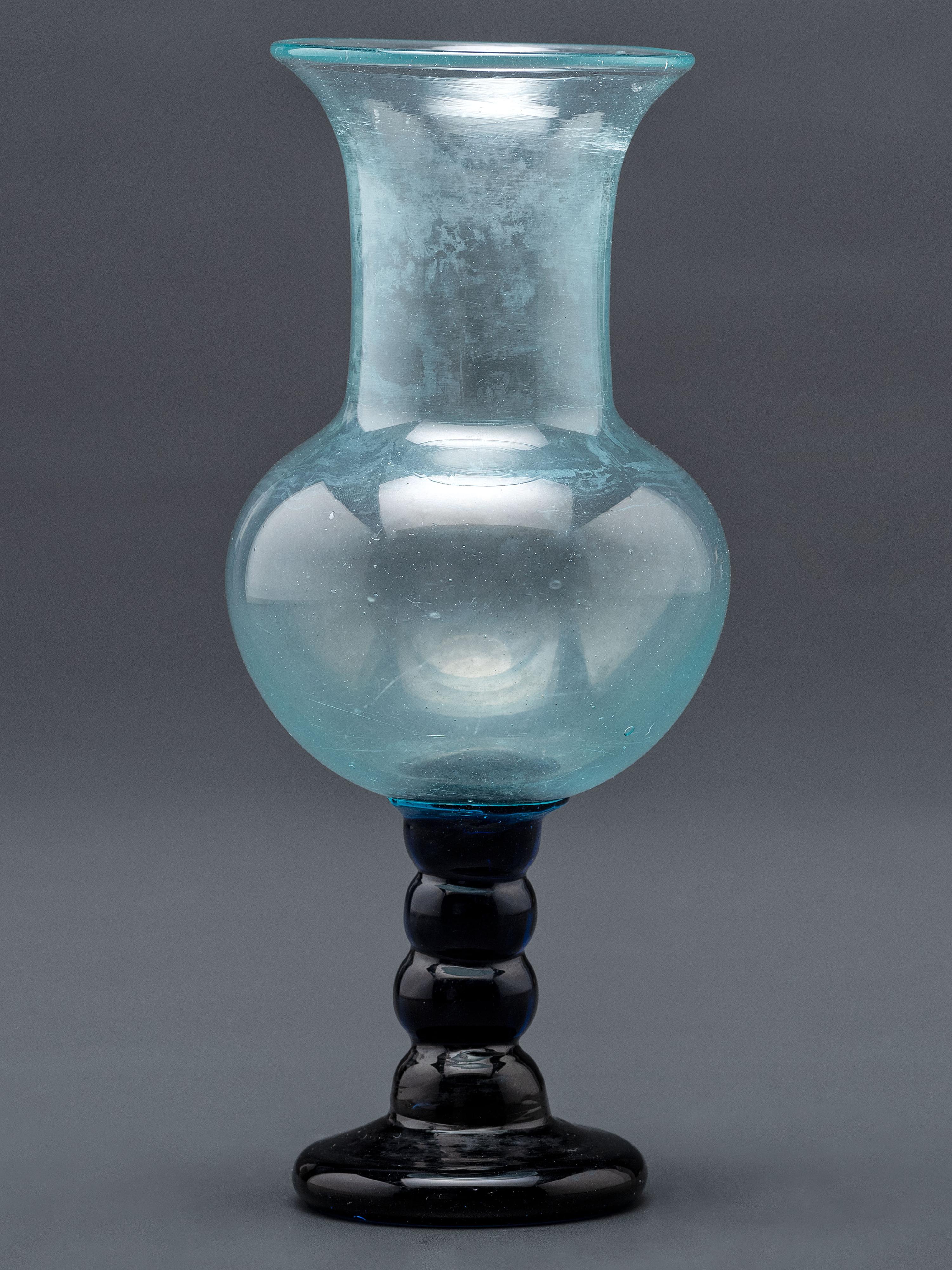 A South Jersey Type Blown-Glass Vase