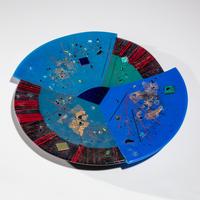 Ralph Bacerra (American, 1938–2008) — Untitled Glass Platter, 2000
