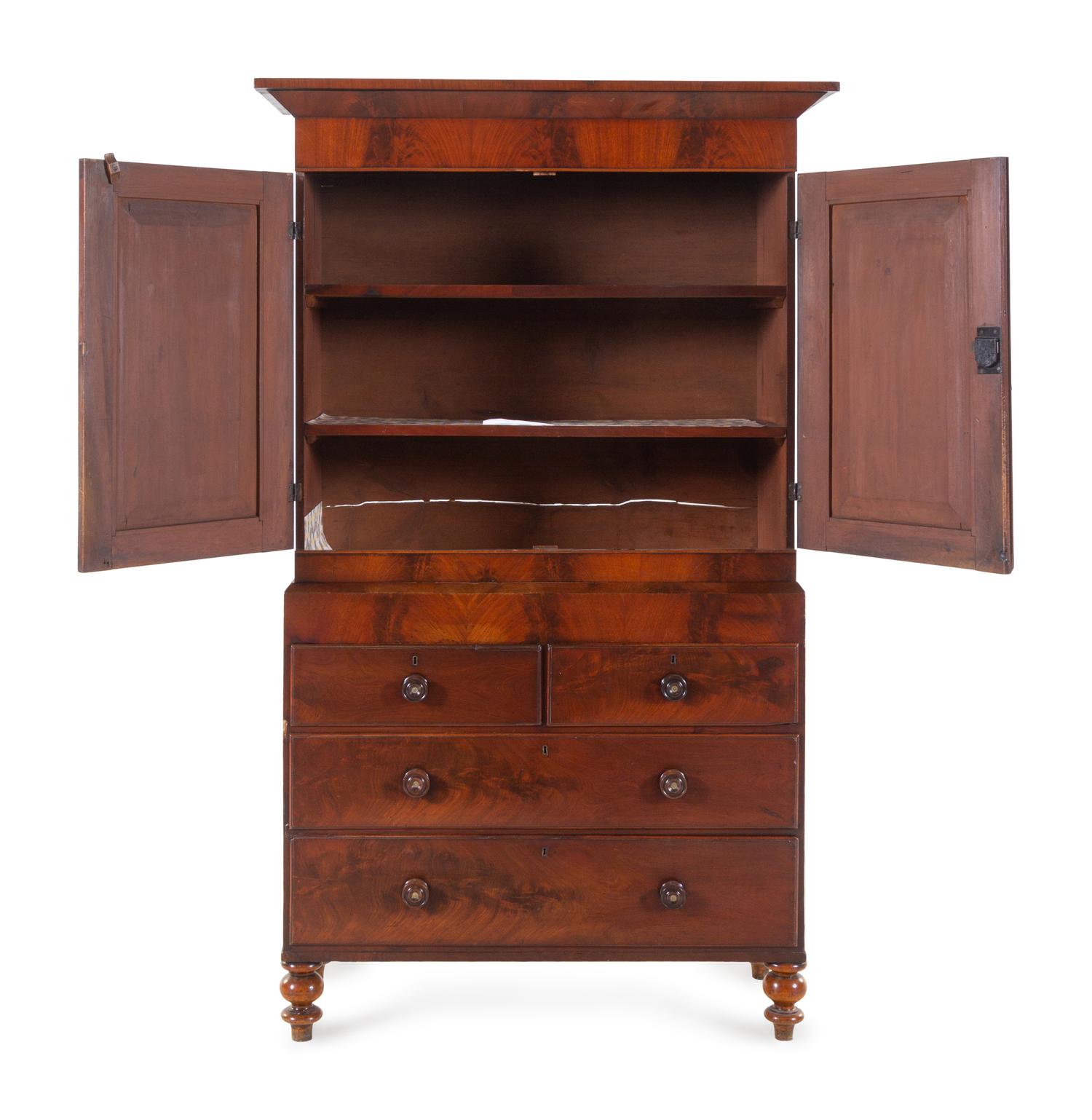 A Classical Mahogany Secretary