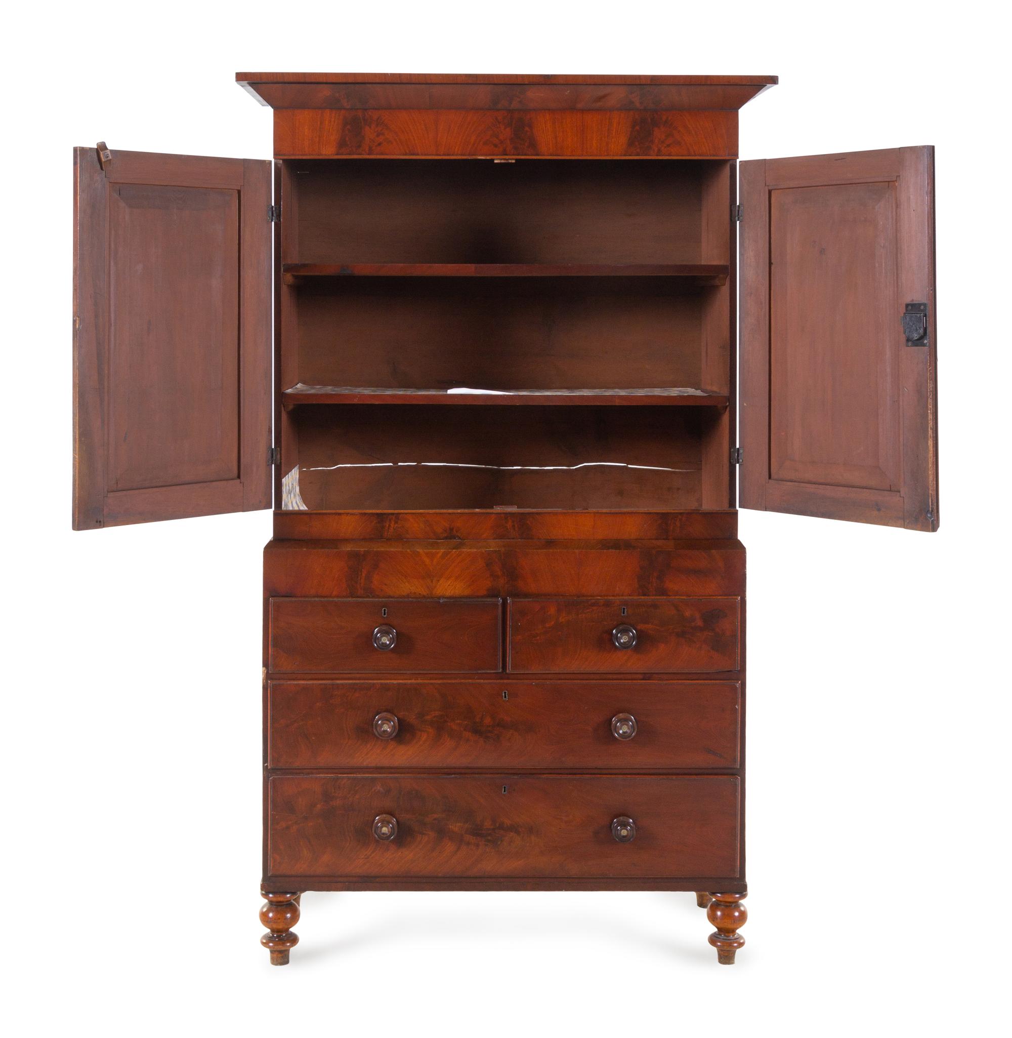 A Classical Mahogany Secretary
