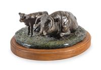 Bud Helbig Height 8 1/2 x width 15 x depth 13 inches — (American, 1919-2002)