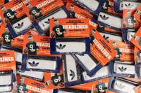 A Case of Vintage Adidas Jim McMahon Endorsed Headbands from The Collection of Sports Super Agent Steve Zucker,