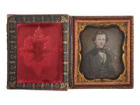[EARLY PHOTOG]. 17 cased images of husbands and wives, incl. work by SILAS SELLECK, San Francisco.