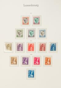 A Collection of Luxembourg Postage Stamps — LIGHTHOUSE STAMP ALBUM-No. 317SF1921-1967