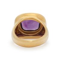 TIFFANY & CO., PALOMA PICASSO, YELLOW GOLD AND AMETHYST RING