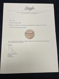 A Rare Billy Sunday Signed Autograph Baseball (Beckett Authentication Services)