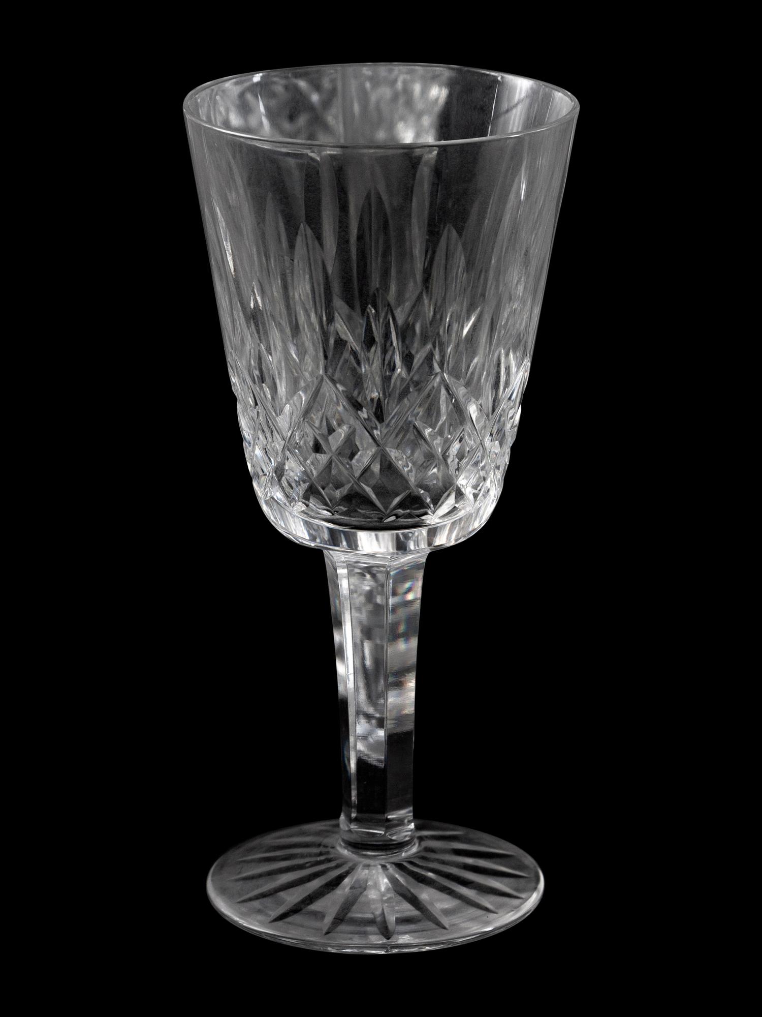 A Group of Waterford Lismore Glass Stemware