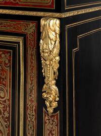 A Louis XIV Style Gilt Bronze Mounted Boulle Marquetry Cabinet