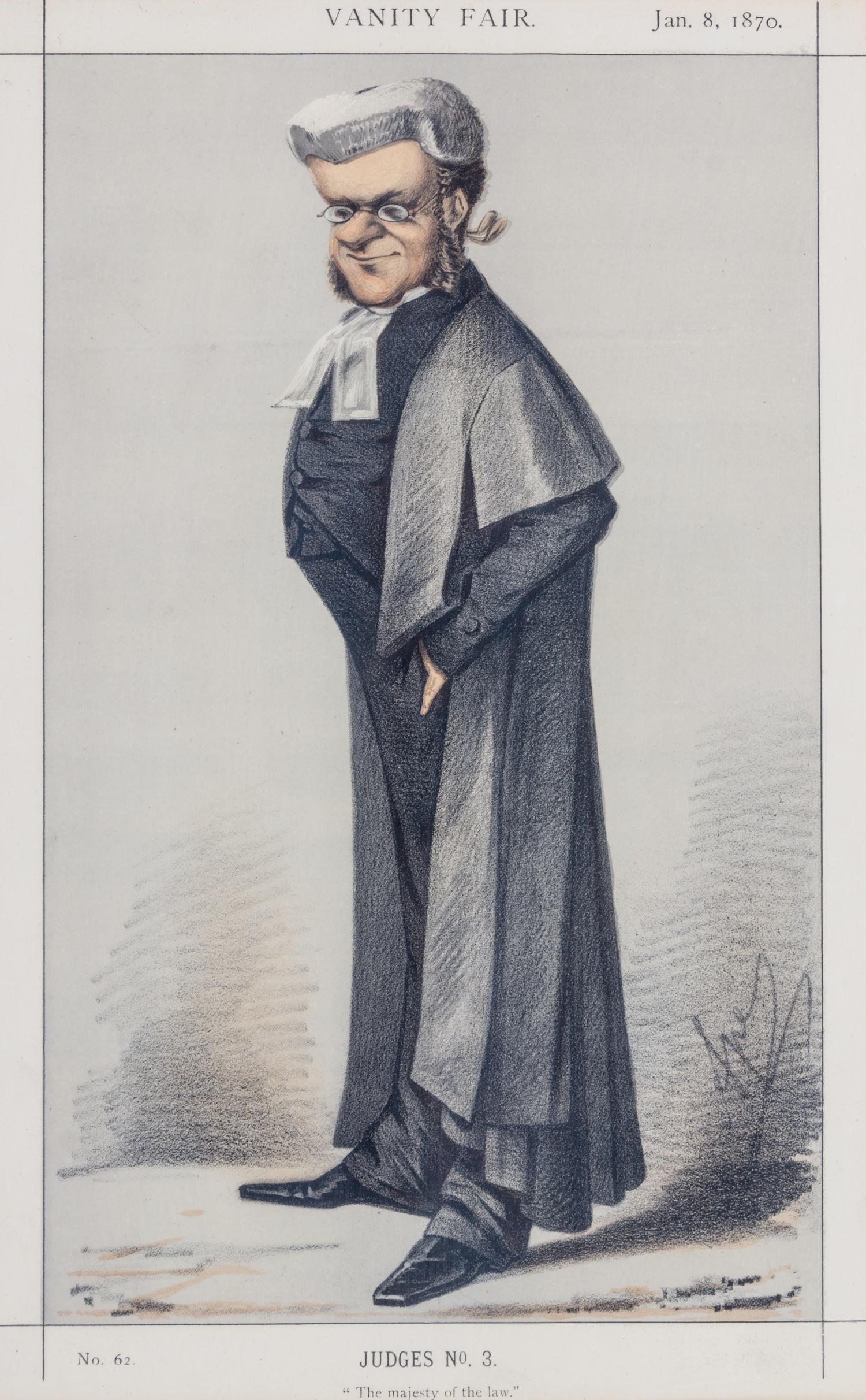 VANITY FAIR. Collection of 6 works from Vanity Fair. various dates, various artists. Framed and mated.