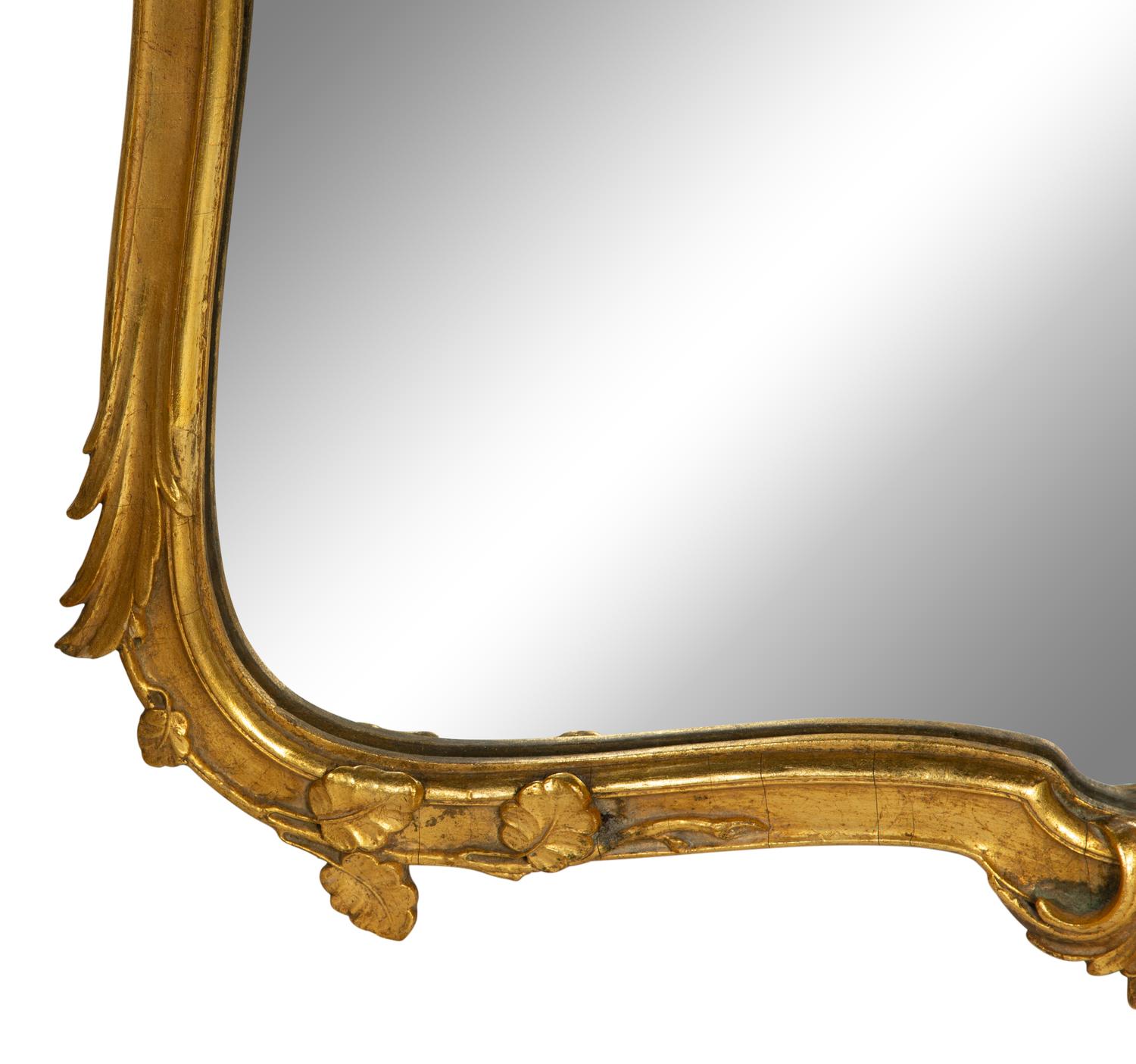 A George II Style Giltwood Mirror