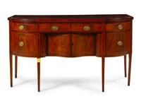 A Federal Mahogany Sideboard