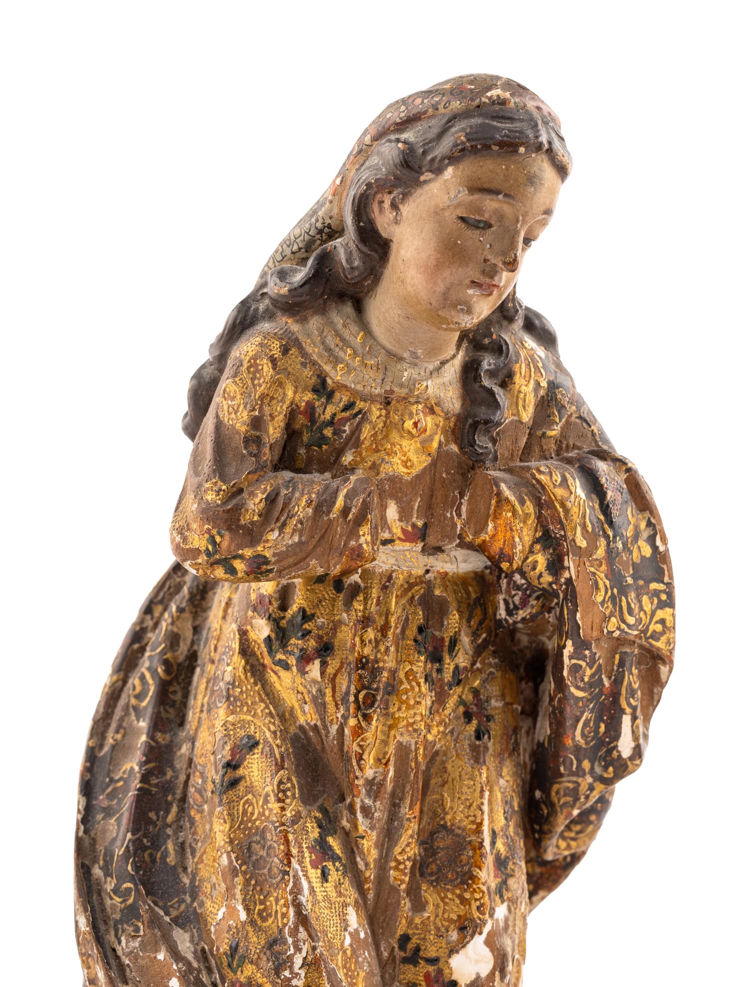 A Santo Figural Group of the Nativity