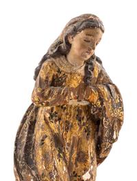 A Santo Figural Group of the Nativity