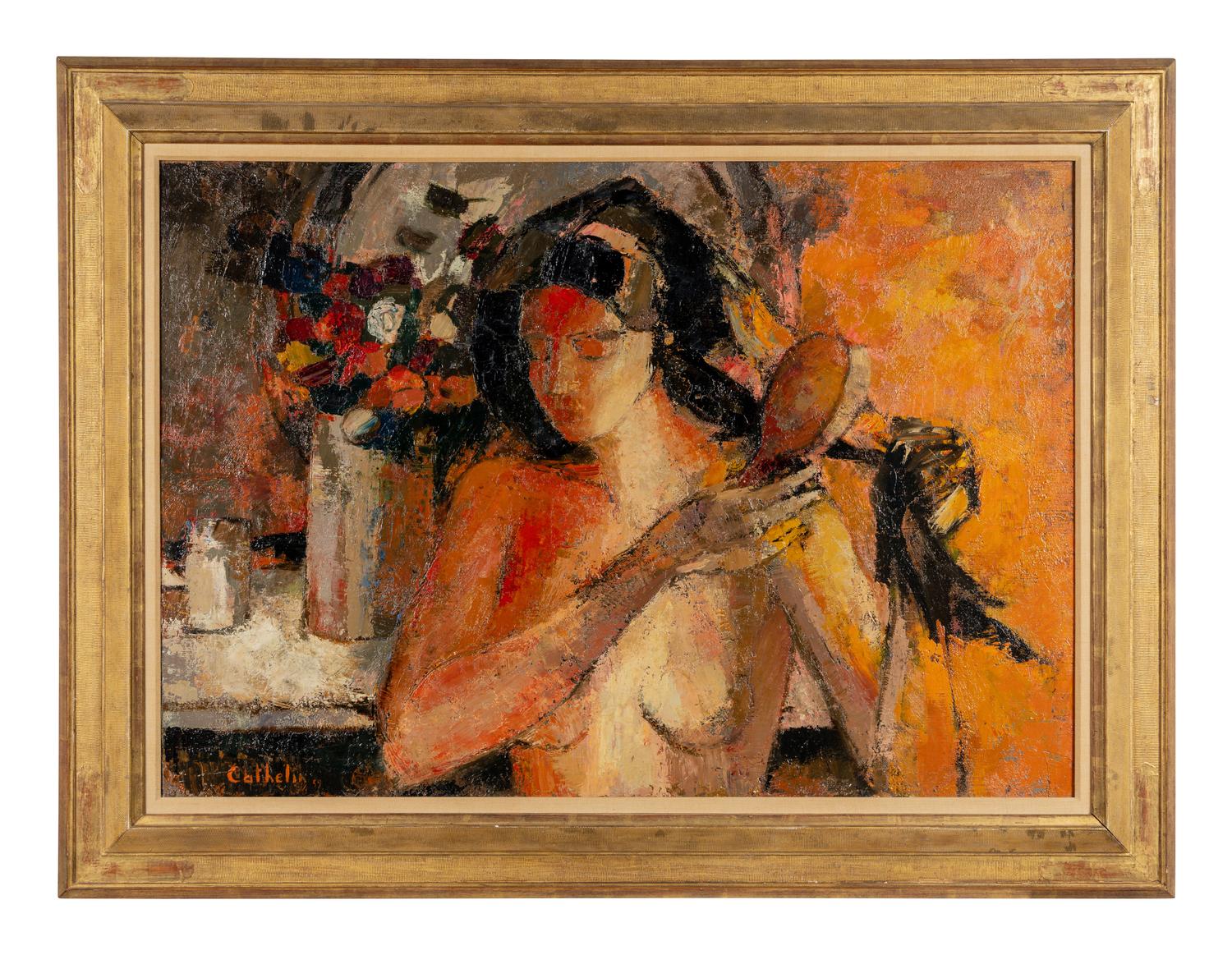Jeune fille à la toilette