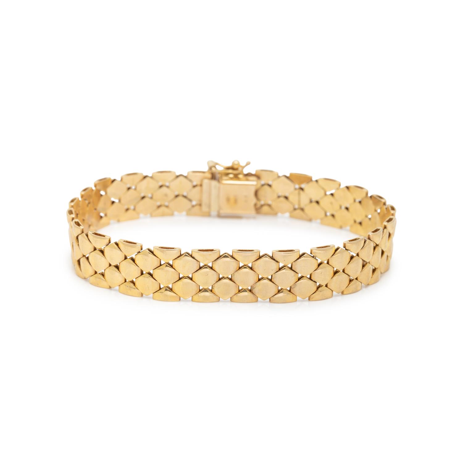 YELLOW GOLD BRACELET