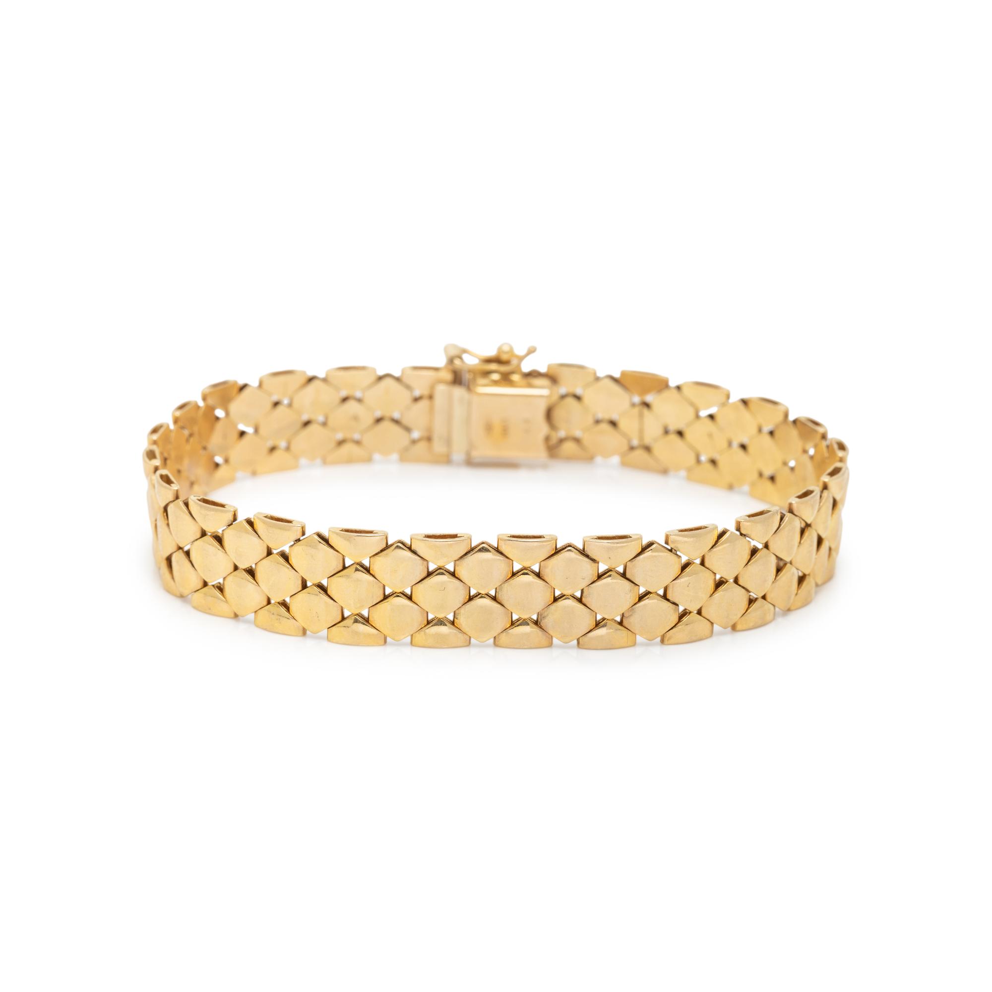 YELLOW GOLD BRACELET