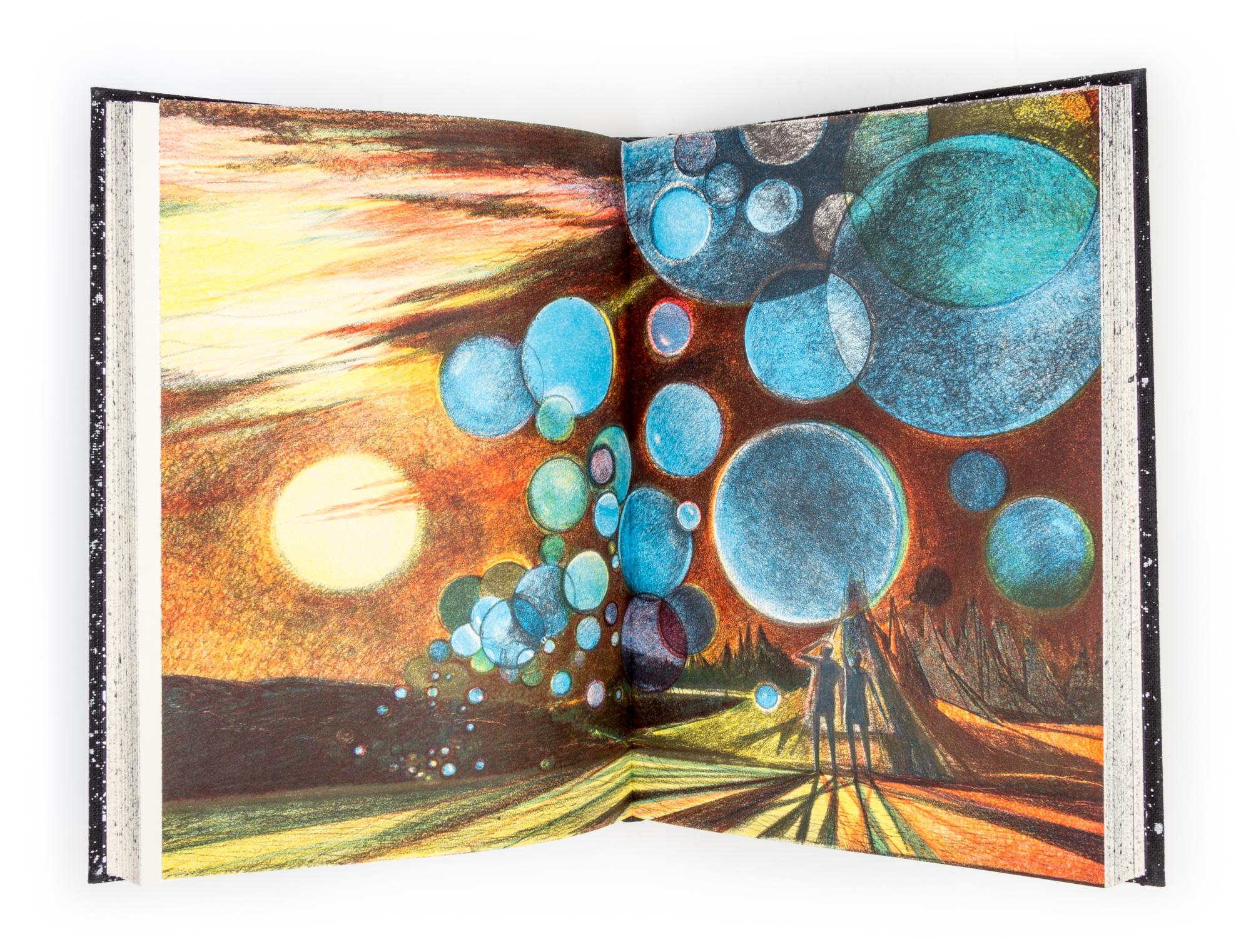 (LEC; MUGNAINI, JOSEPH) BRADBURY, RAY. The Martian Chronicles. Avon, CT, 1974. Signed by artist and author.