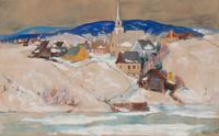 Village sous la Neige , 1936