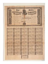 [CIVIL WAR]. Confederate currency notes incl. one hundred dollar bond sheet.