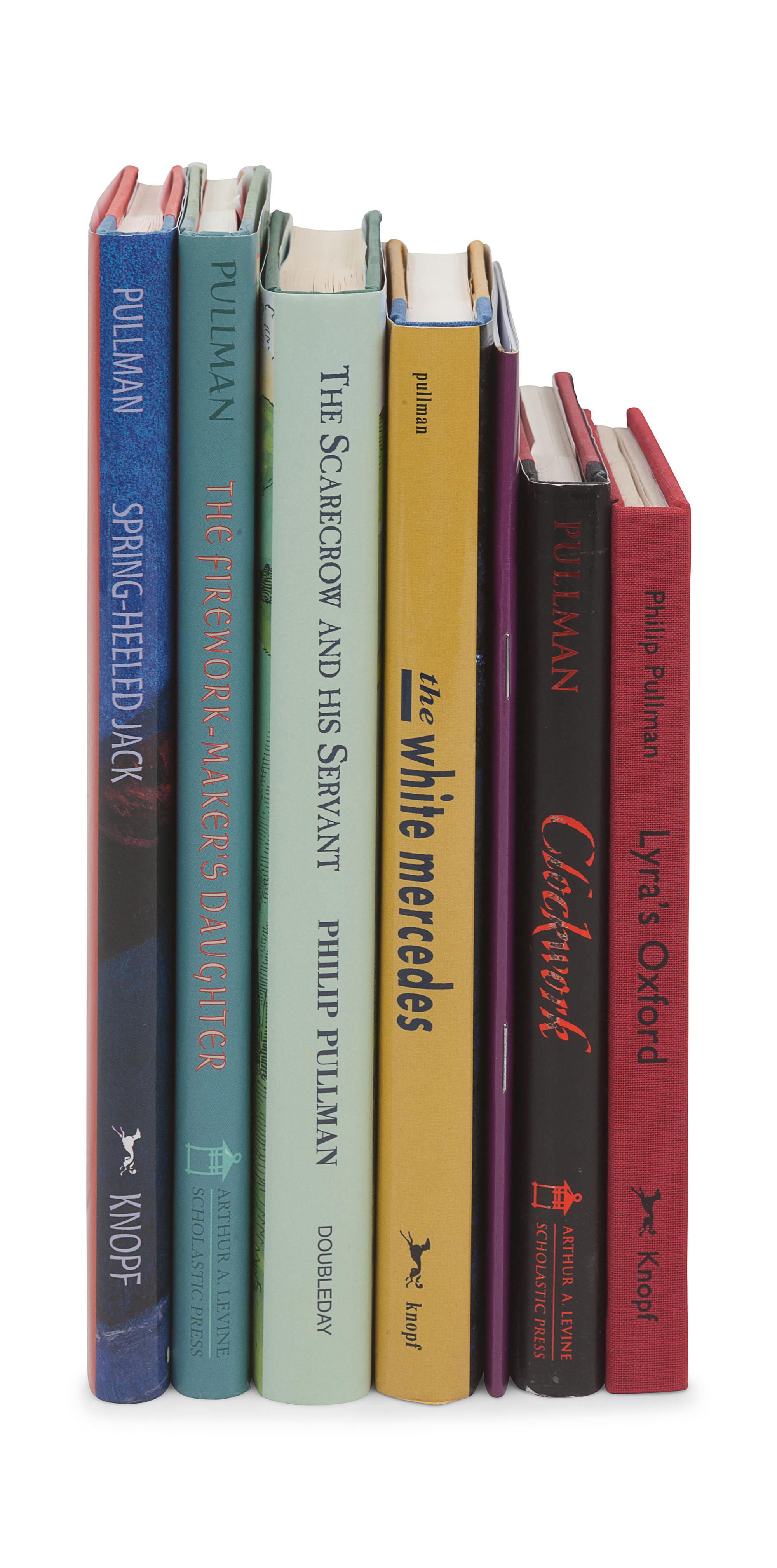 PULLMAN, Philip. A group of 7 volumes, each SIGNED: