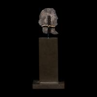 A Greek Gilt-Silver Apollo Appliqué