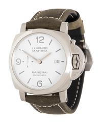 PANERAI, PAM01314 STAINLESS STEEL 'LUMINOR MARINA' DATE WATCH, BOX & PAPERS
