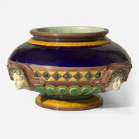 A Wedgwood Majolica Jardiniere UK, circa 1870