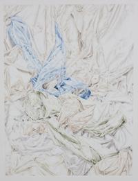 Alain Gavin, (American, 20th century), Untitled (Cloth and Blue Jeans), circa 1983