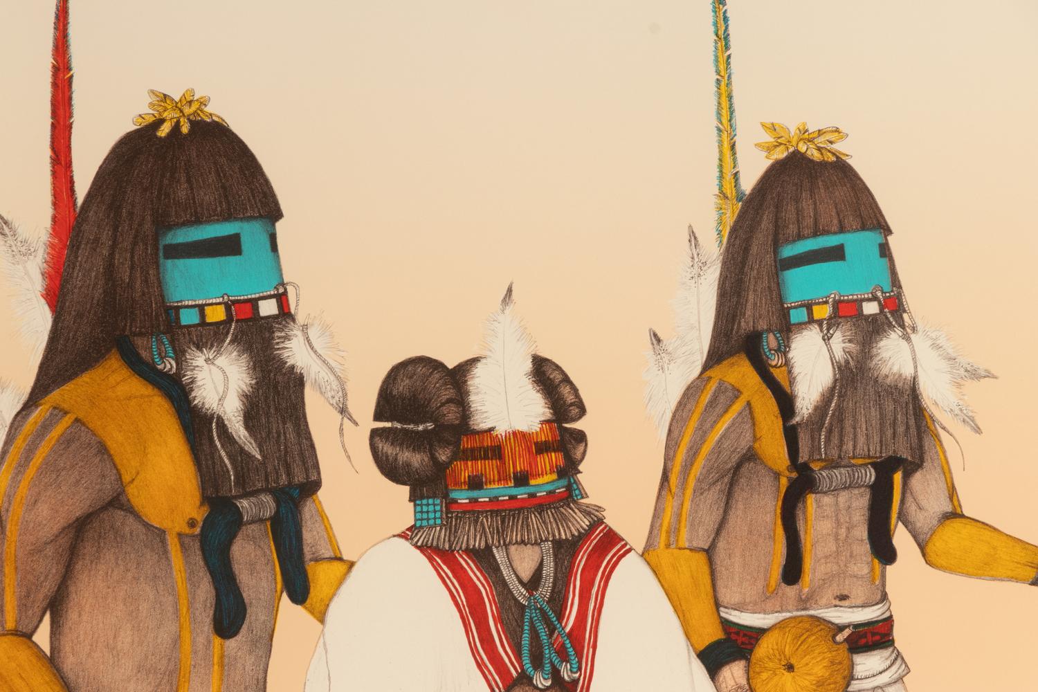Spirit of the Long Hair Kachinas - Edition 30/75