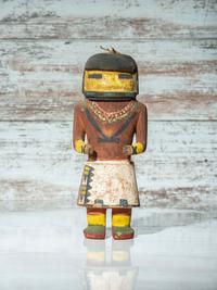 Hopi Long Hair Katsina, Angak'china