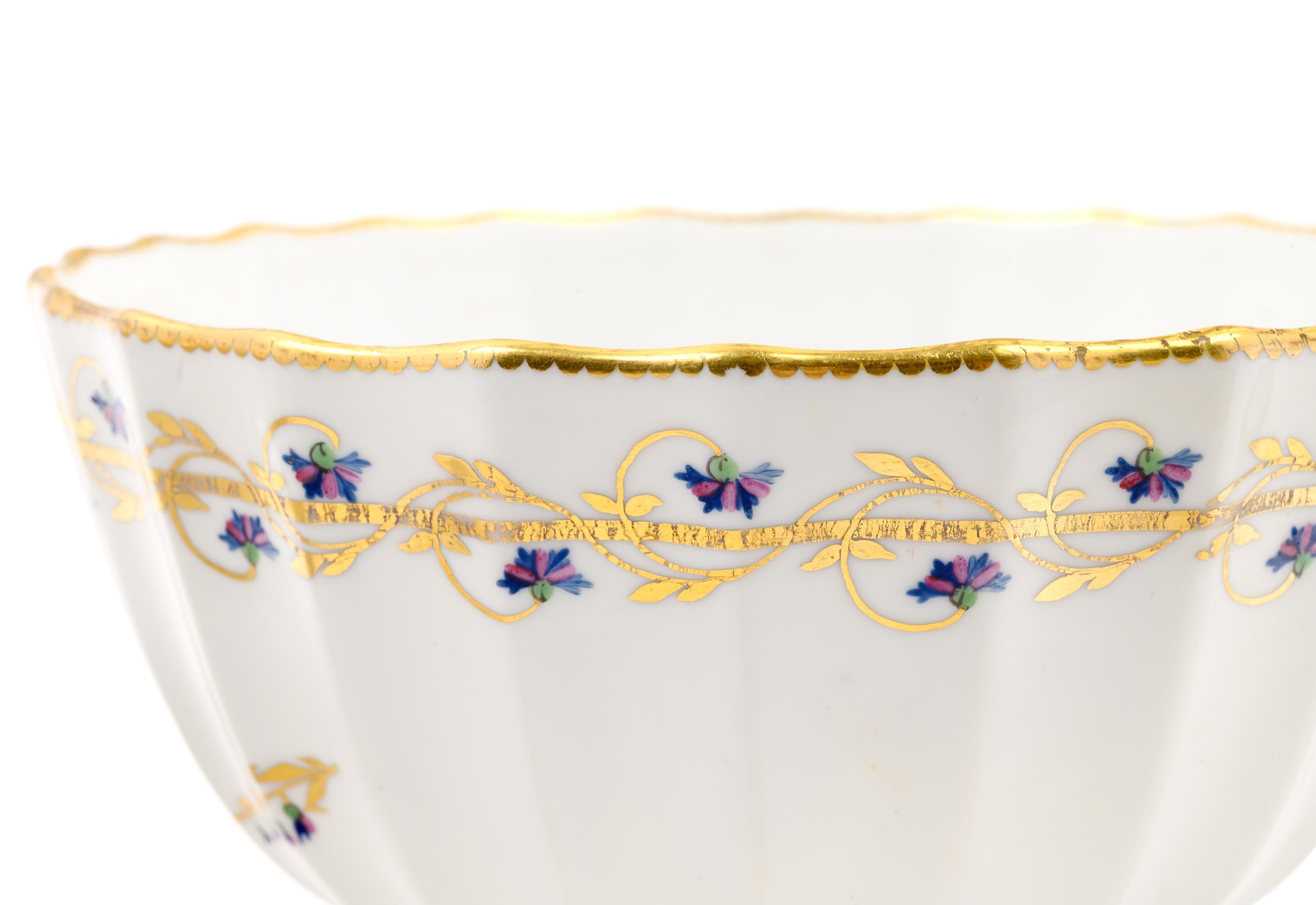 A Group of Derby Porcelain Tea Articles