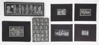 Roger Coast, (20th century), a group of nine engraving plates