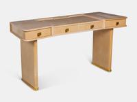 Art Deco Four Drawer Desk