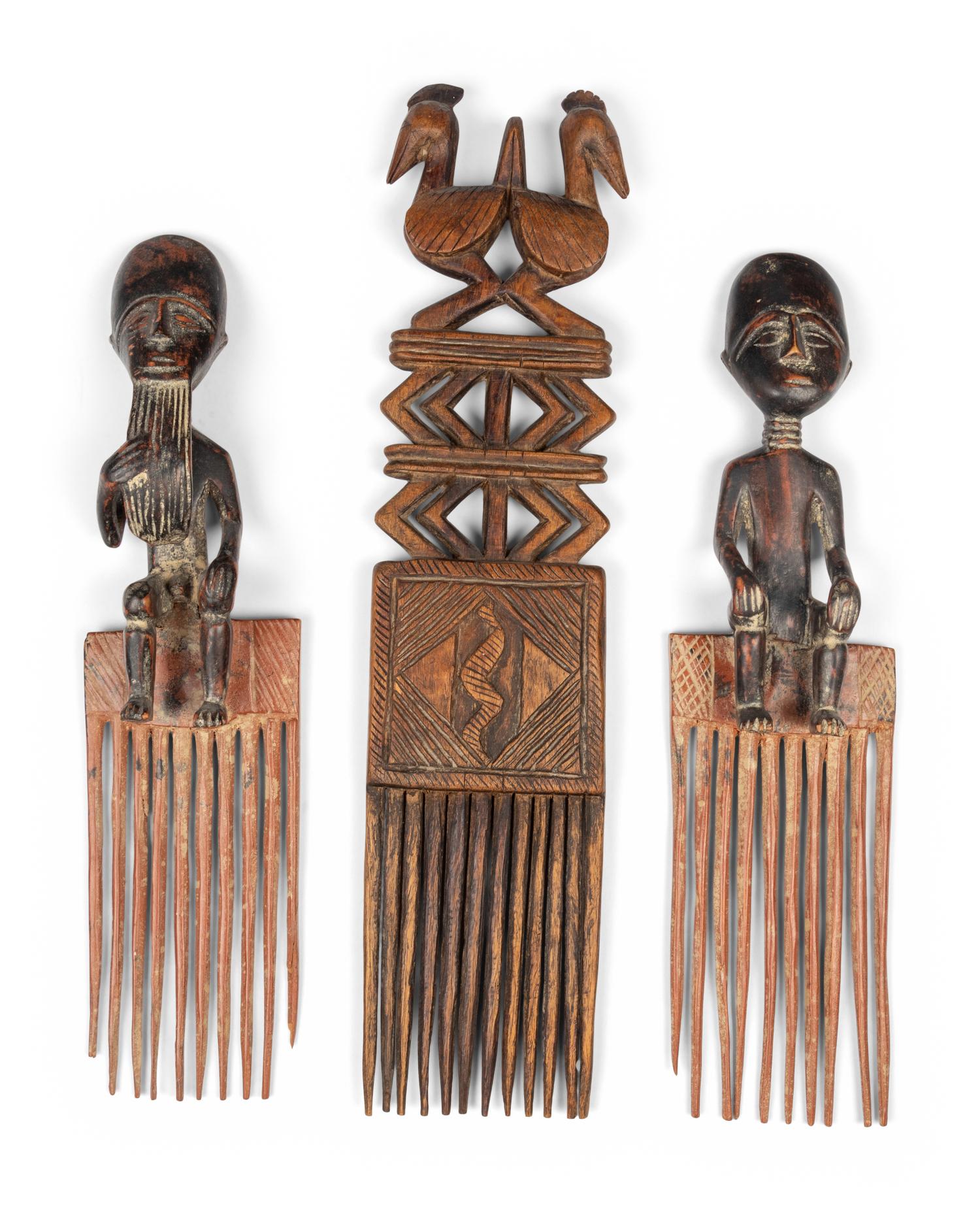 Eleven African and Oceanic Tribal Articles