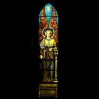 TIFFANY STUDIOS Angels Representing Seven Churches, A Rare Set of Seven Windows, 1902