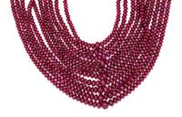 RUBY BEAD NECKLACE