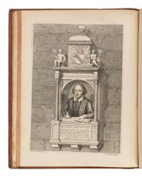 SHAKESPEARE, William (1564-1616). The Works of William Shakespear . Alexander Pope, editor. London: Jacob Tonson [-J. Darby for A. Bettesworth], [1723-]1725.