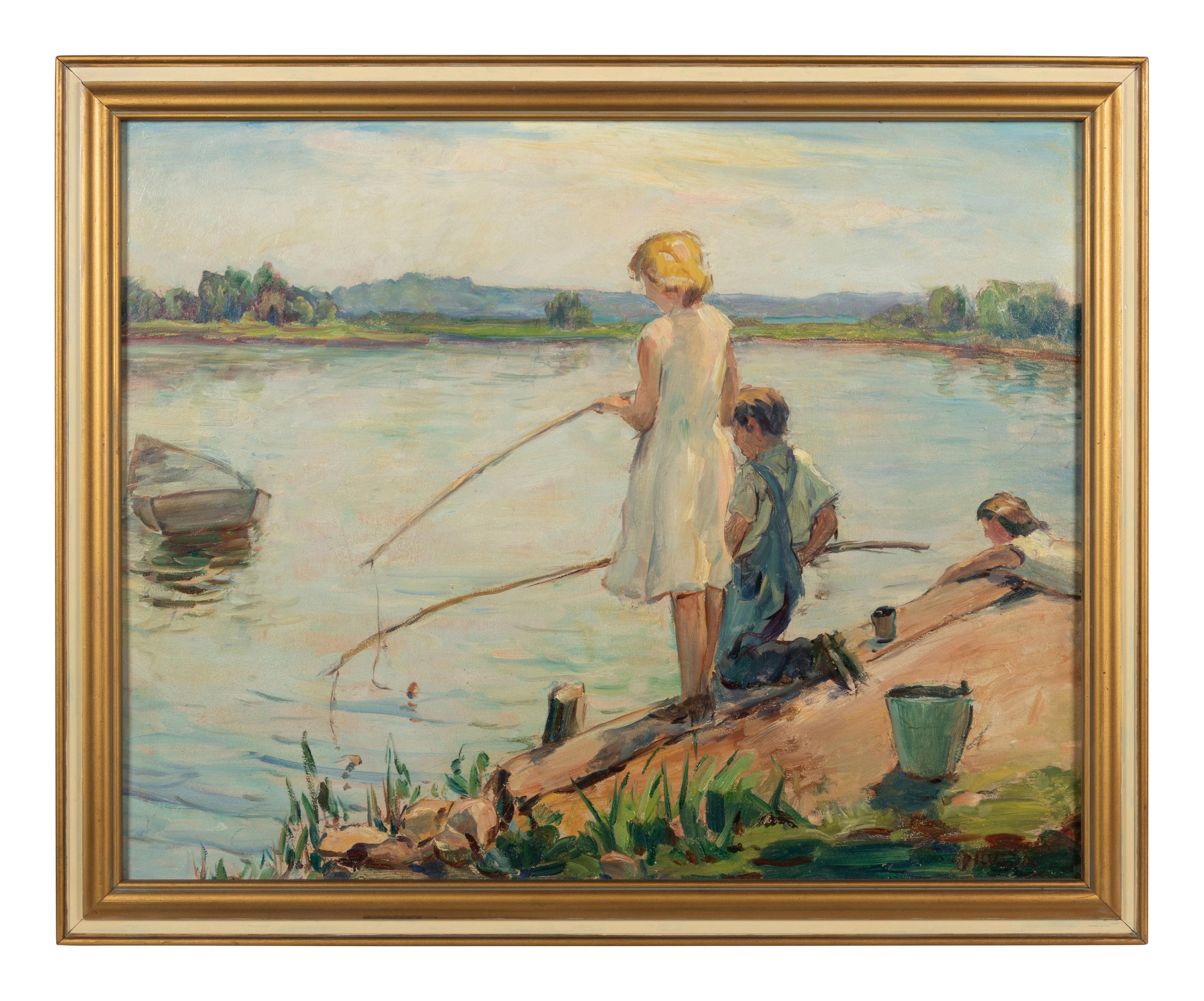 Fishing , c. 1932