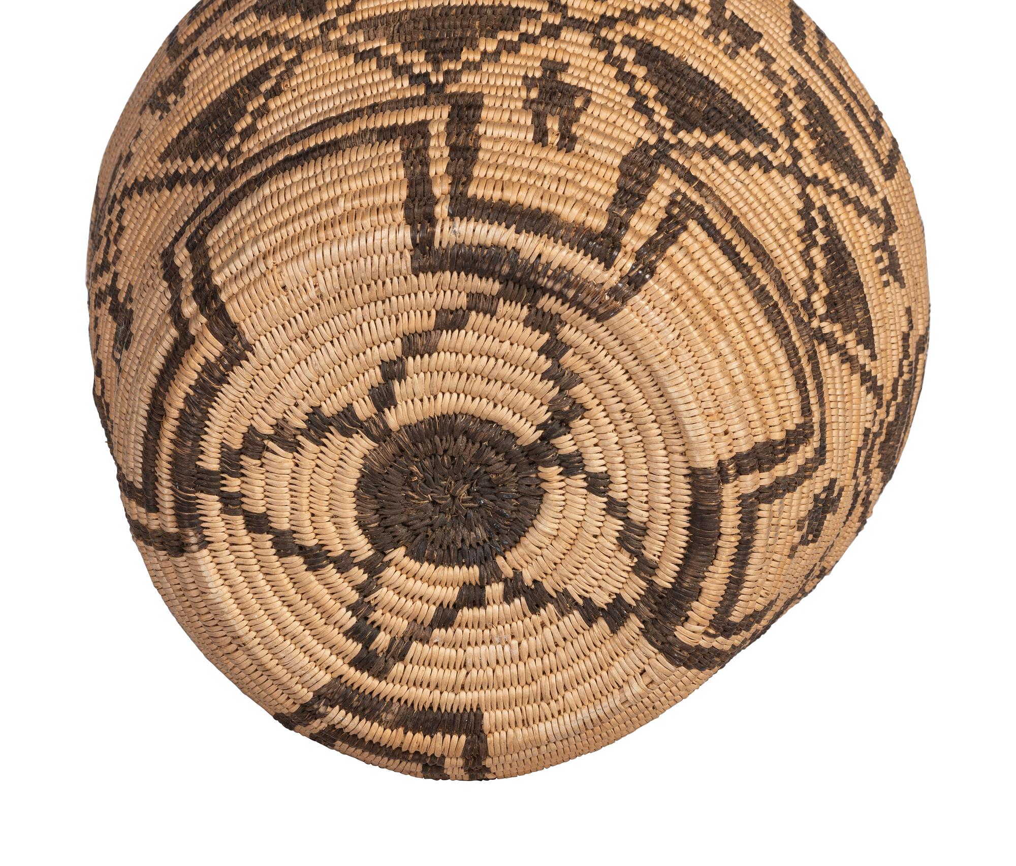 San Carlos Apache Figural Basket