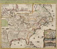 [Maps & Atlases] (de Fer, Nicholas). Carte de la Nouvelle France, ou se voit le cours des Grands Rivieres de S. Laurens & de Mississipi aujour d'hui S. Louis, Aux Environs...