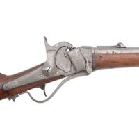 Rare Martially Marked Sharps Model 1855 Saddle Ring Carbine
