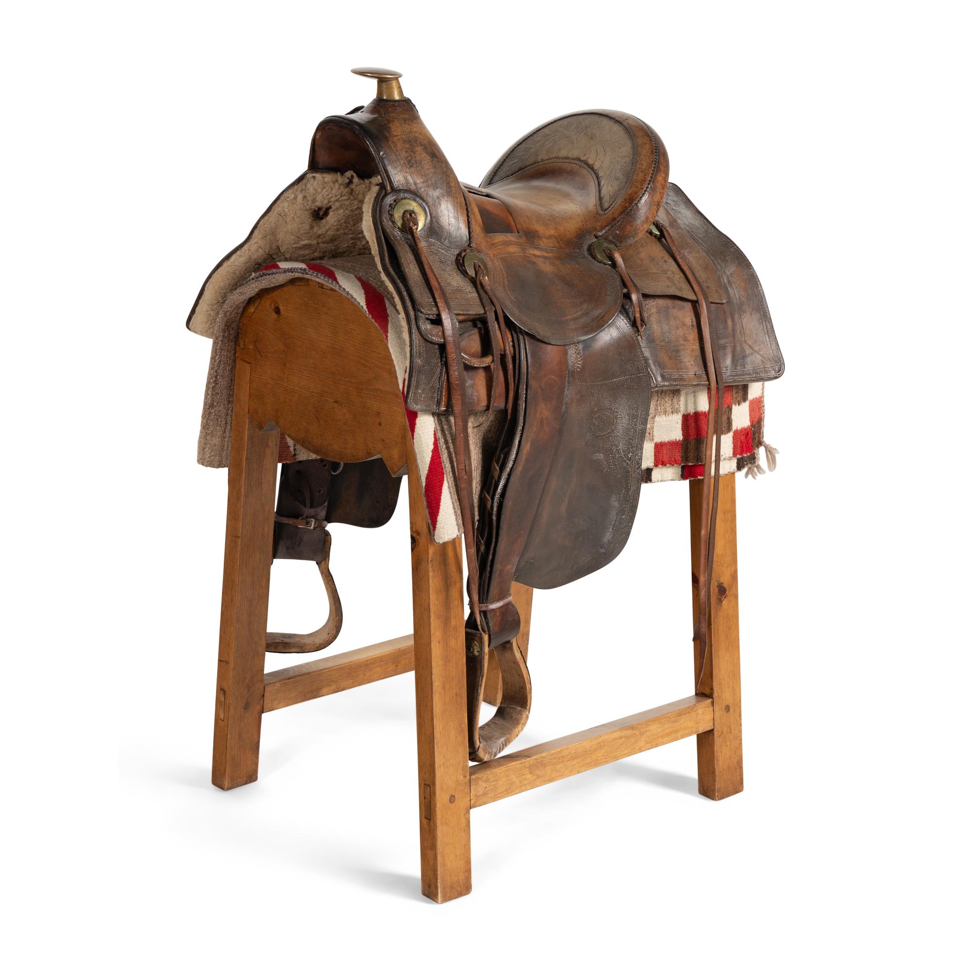 A Western Ranch Saddle, by R.T. Fraser, Colorado