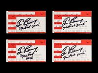 A Large Group of Cincinnati Reds Signed Autograph Items Including Johnny Bench,