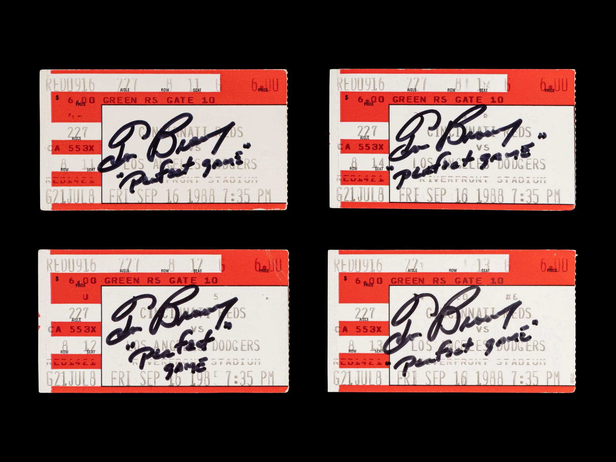 A Large Group of Cincinnati Reds Signed Autograph Items Including Johnny Bench,