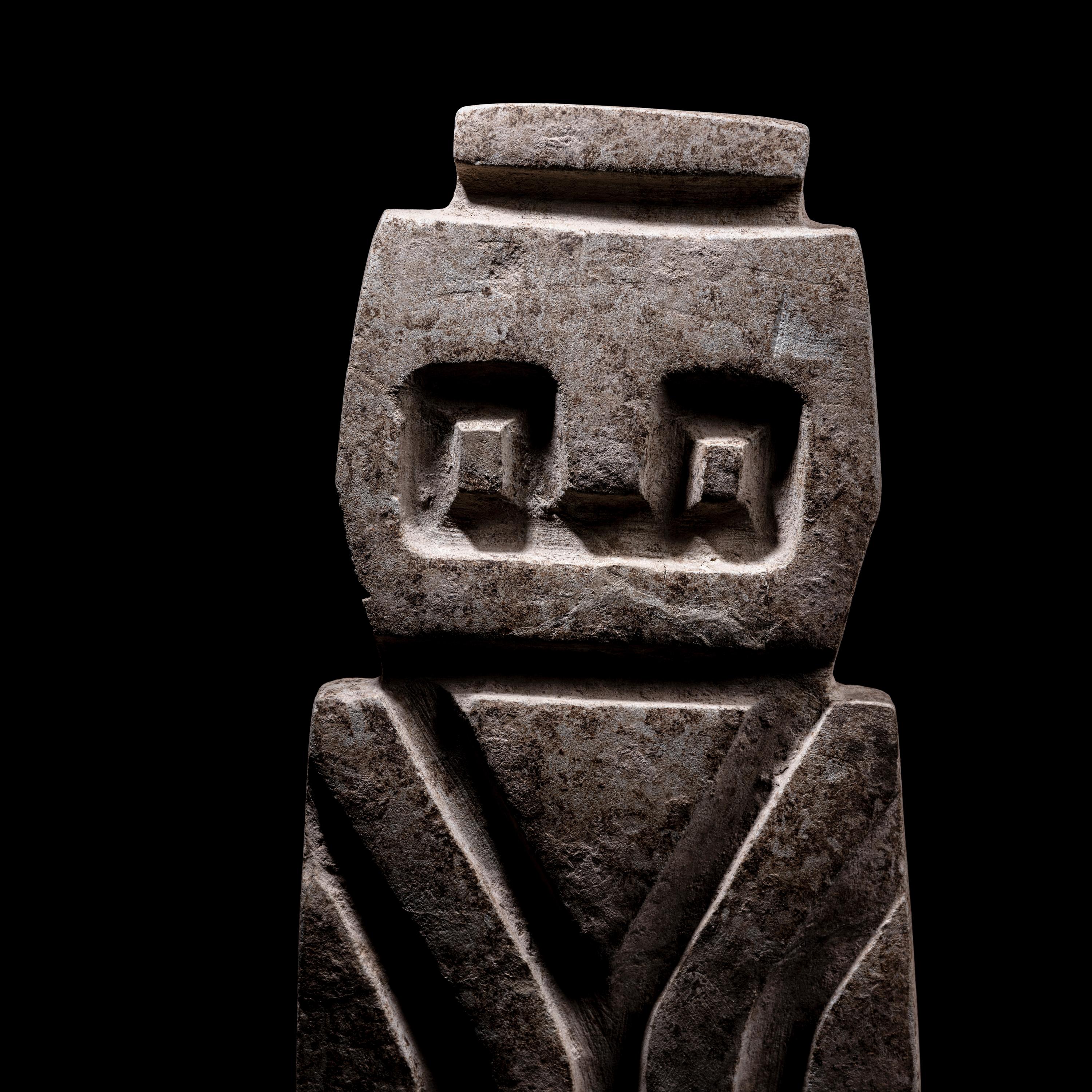 A Valdivian Stone Figure