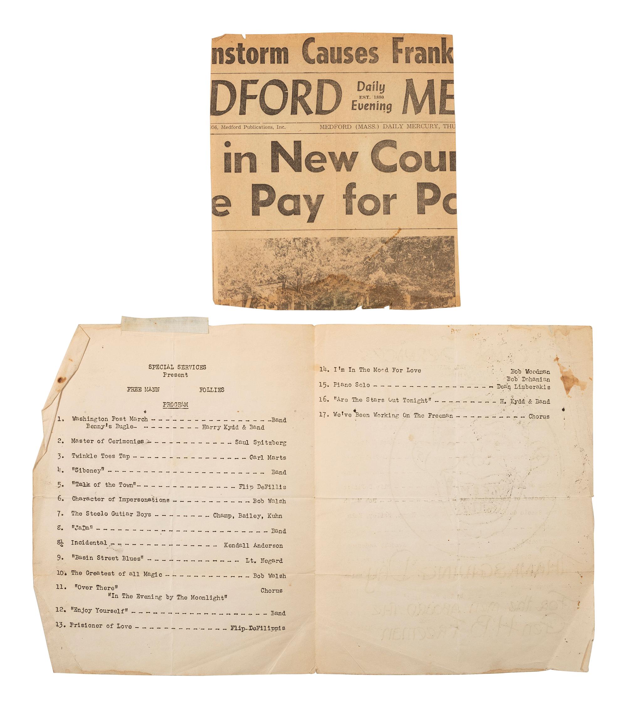 [KOREAN WAR]. "Too Far East" photograph and ephemera collection.