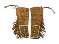 Northern Plains Beaded Hide Leggings