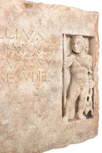 A Roman Marble Funerary Relief — CIRCA 1ST-EARLY 2ND CENTURY C.E.